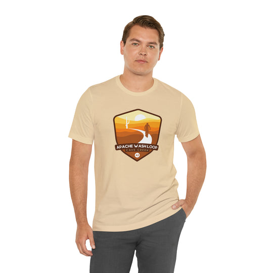 Apache Wash Loop - Cave Creek, Arizona Unisex T-Shirt hiker gift - Utah