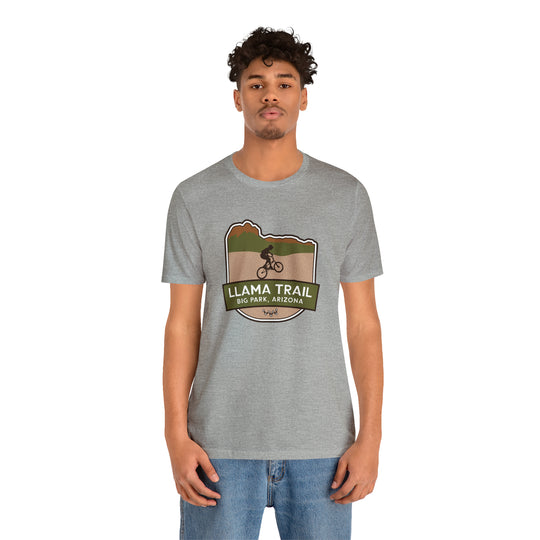 Llama Trail - Big Park, Arizona Unisex T-Shirt