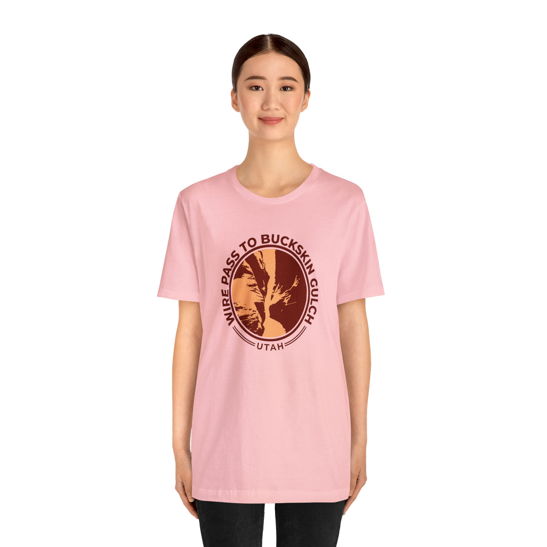 Wire Pass to Buckskin Gulch Short-Sleeve Unisex T-Shirt hiker gift - Utah