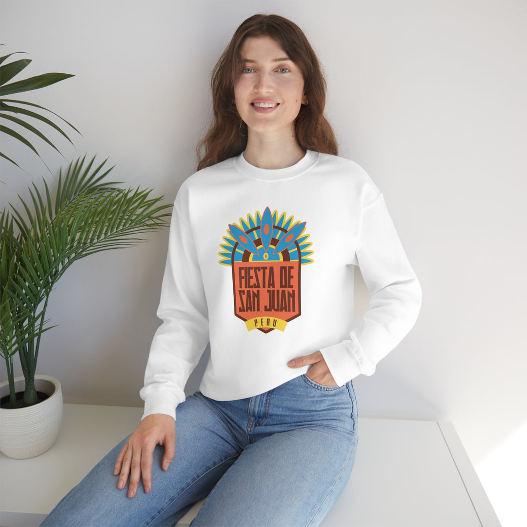 Fiesta de San Juan - Peru Unisex Heavy Blend Crewneck Sweatshirt