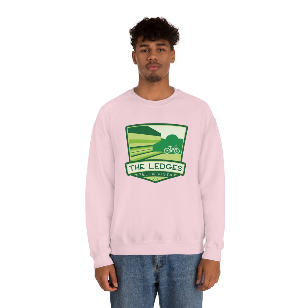 The Ledges - Bella Vista, Arkansas Unisex Heavy Blend Crewneck Sweatshirt