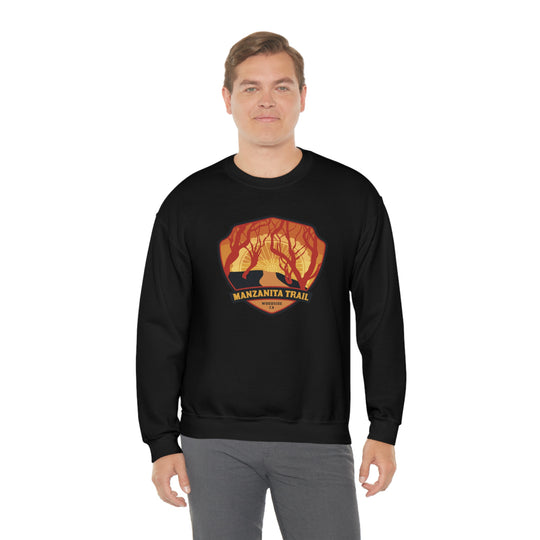 Manzanita Trail - Woodside, California Unisex Heavy Blend Crewneck Sweatshirt