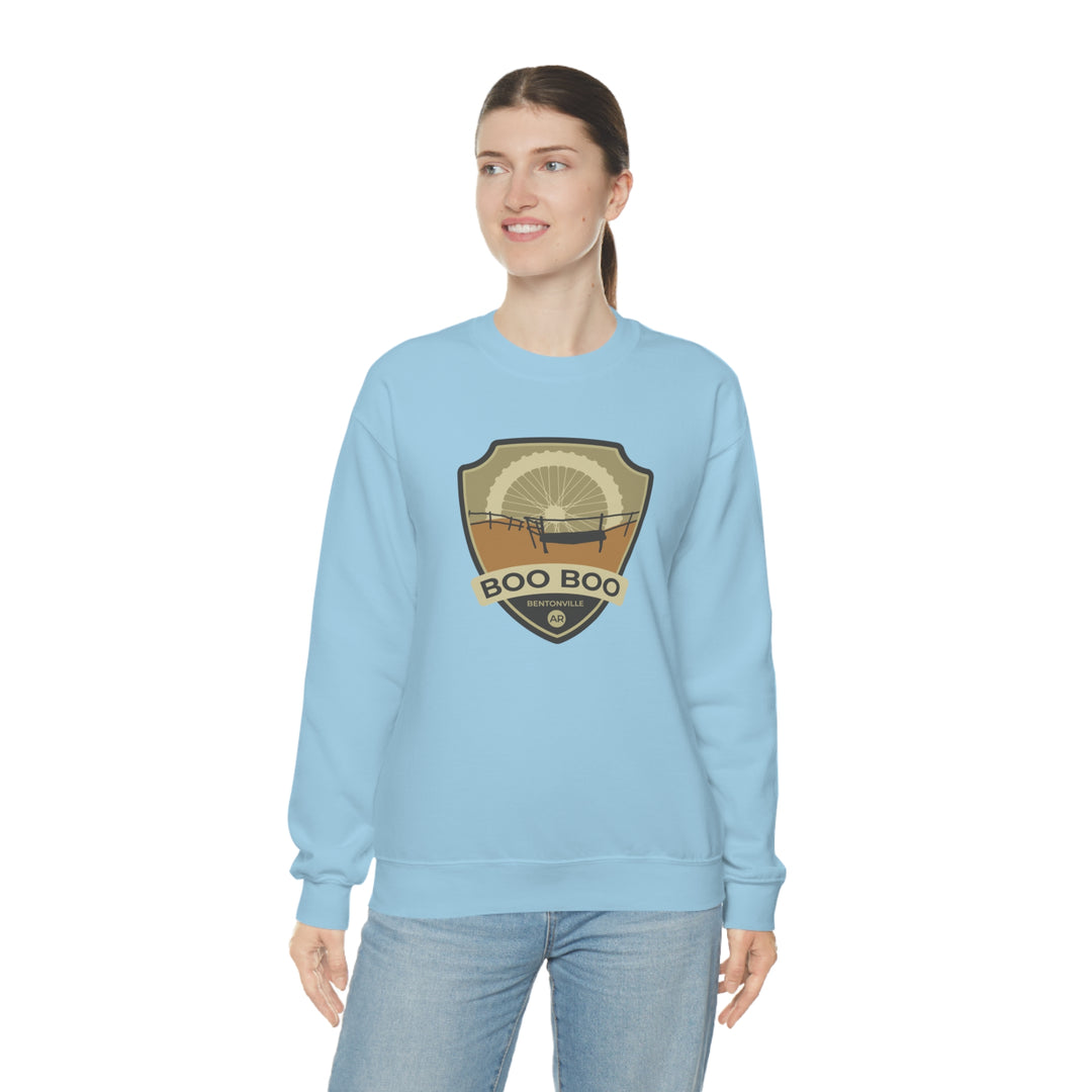 Boo Boo- Bentonville, Arkansas Unisex Heavy Blend Crewneck Sweatshirt