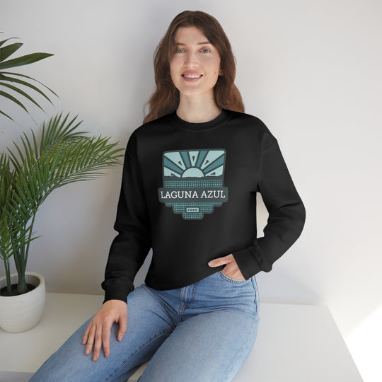 Laguna Azul - Peru Unisex Heavy Blend Crewneck Sweatshirt