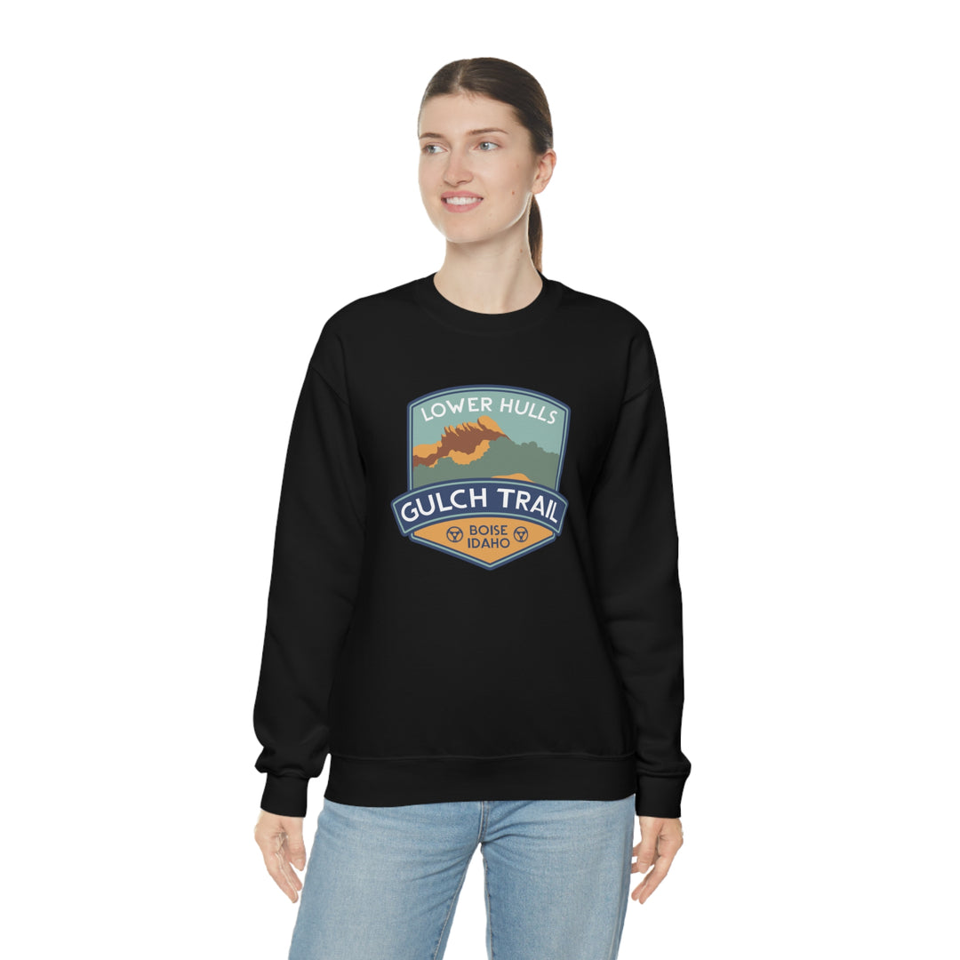 Lower Hulls Gulch Trail - Boise, Idaho Unisex Heavy Blend Crewneck Sweatshirt