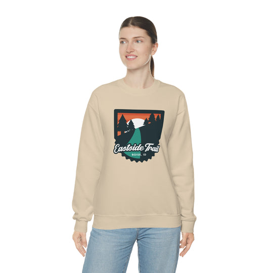 Eastside Trail - Boise, Idaho Unisex Heavy Blend Crewneck Sweatshirt