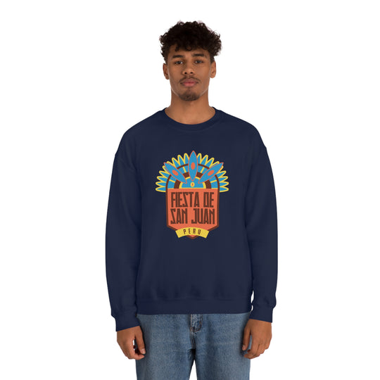 Fiesta de San Juan - Peru Unisex Heavy Blend Crewneck Sweatshirt