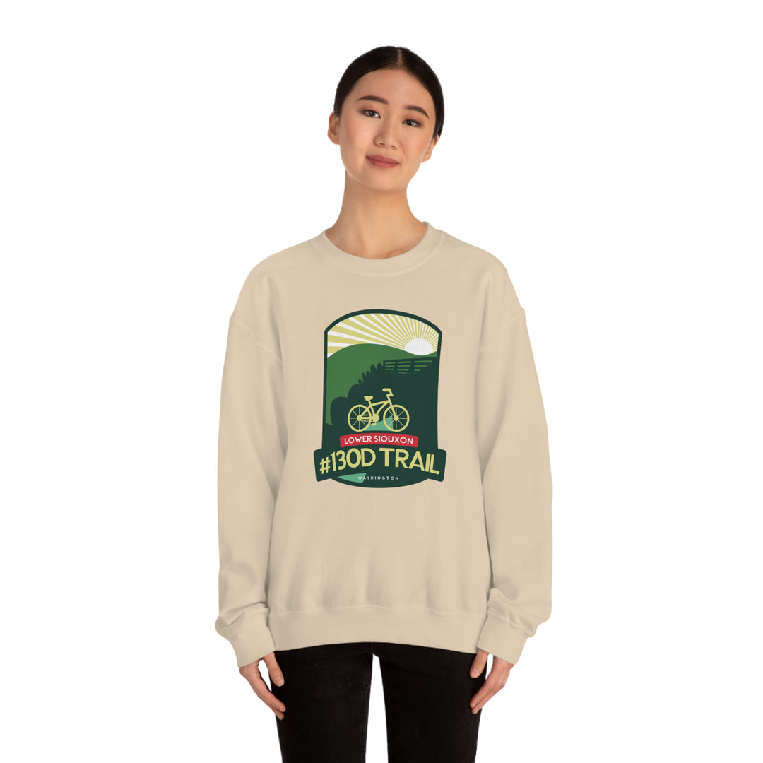 Lower Siouxon #130D Trail - Washington Unisex Heavy Blend Crewneck Sweatshirt