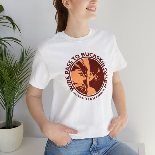 Wire Pass to Buckskin Gulch Short-Sleeve Unisex T-Shirt hiker gift - Utah