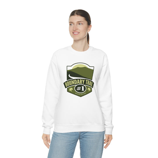 Boundary Trail #1 - Washington Unisex Heavy Blend Crewneck Sweatshirt