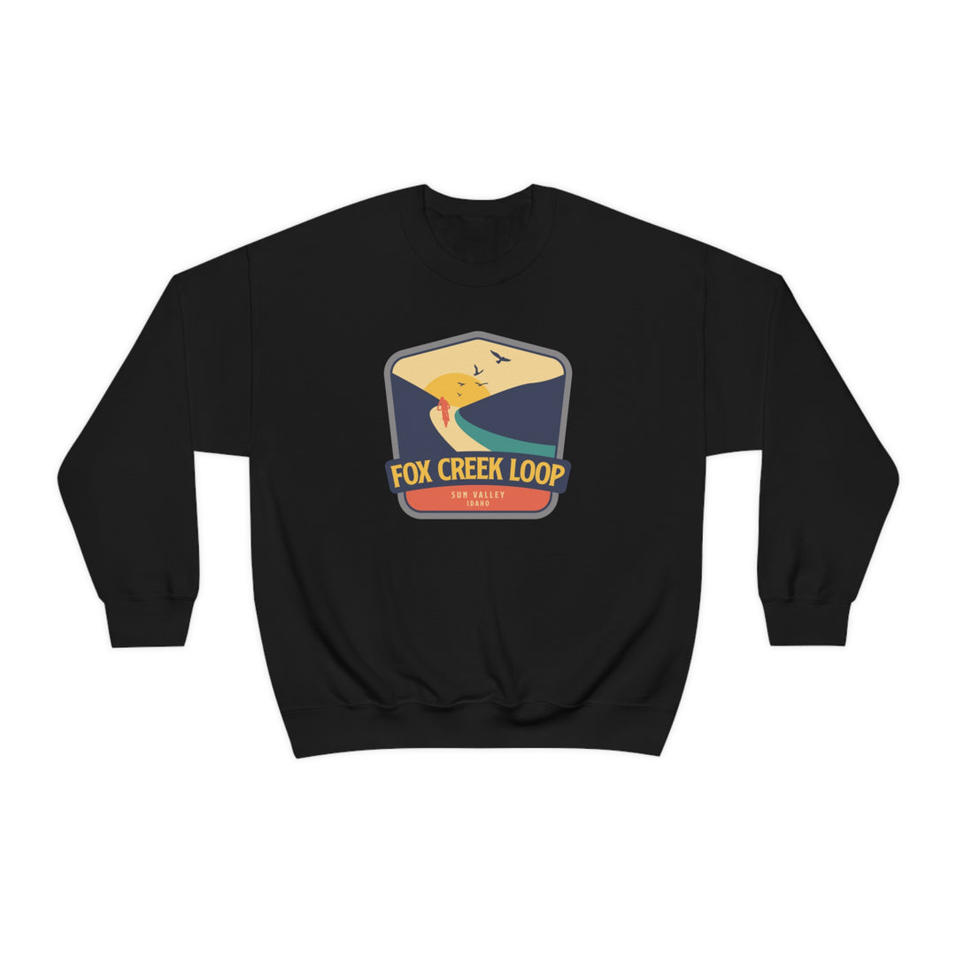 Fox Creek Loop - Sun Valley, Idaho Unisex Heavy Blend Crewneck Sweatshirt