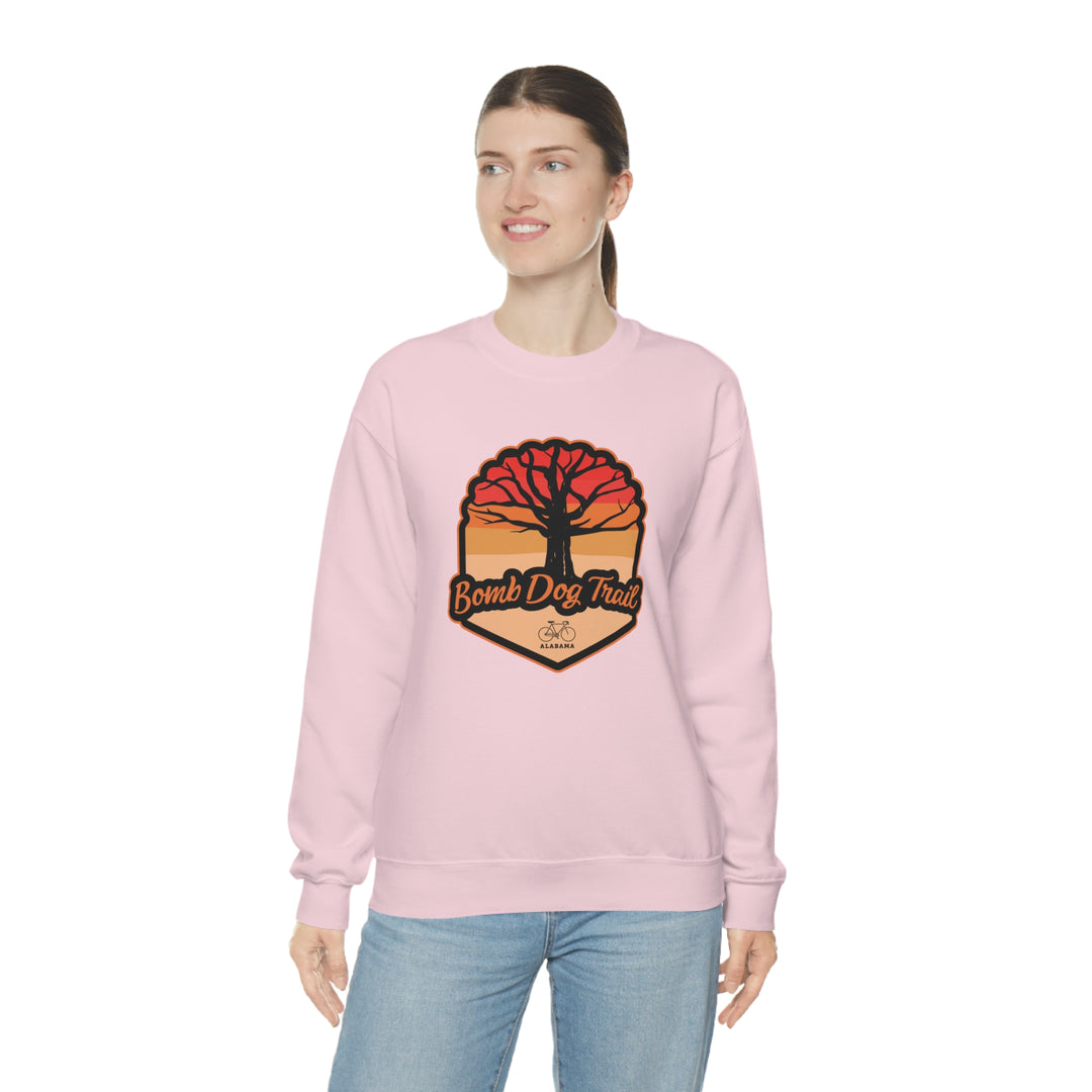 Bomb Dog Trail - Alabama Unisex Heavy Blend Crewneck Sweatshirt