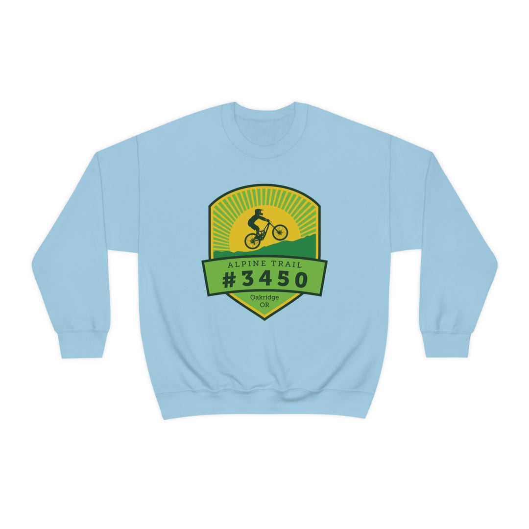 Alpine Trail #3450 - Oakridge, Oregon Unisex Heavy Blend Crewneck Sweatshirt