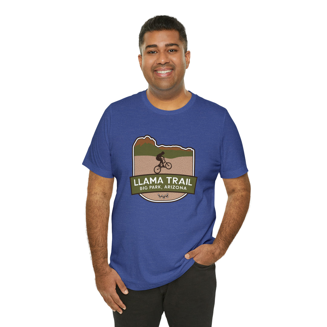 Llama Trail - Big Park, Arizona Unisex T-Shirt