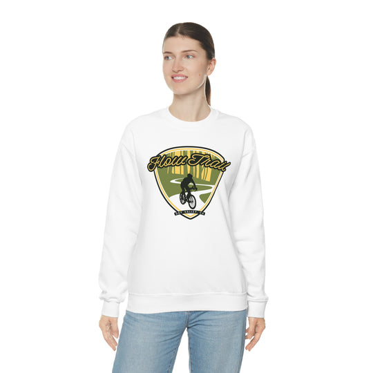 Flow Trail - Day Valley, CA Unisex Heavy Blend Crewneck Sweatshirt