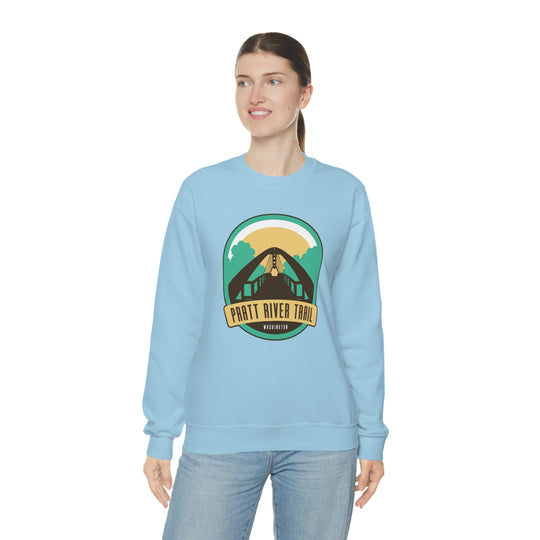 Pratt River Trail - Washington Unisex Heavy Blend Crewneck Sweatshirt