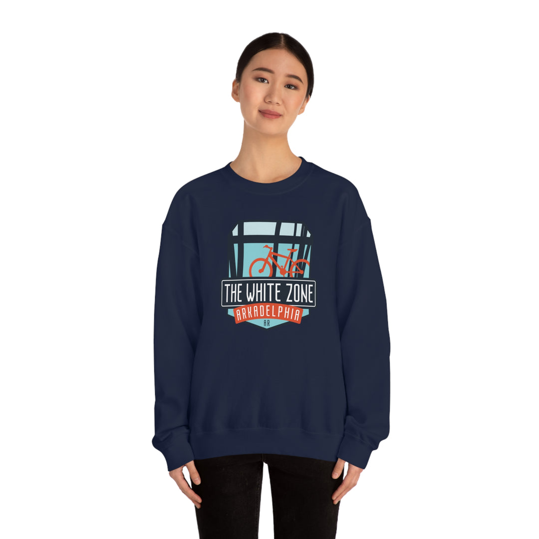 The White Zone - Arkadelphia, Arkansas Unisex Heavy Blend Crewneck Sweatshirt