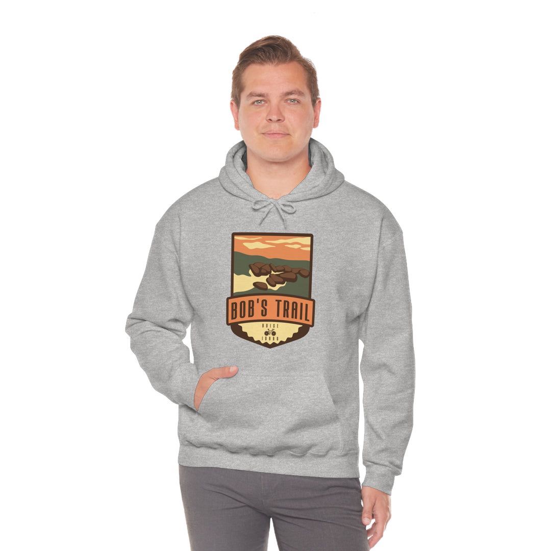 Bob's Trail - Boise, Idaho Unisex Heavy Blend Hooded Sweatshirt