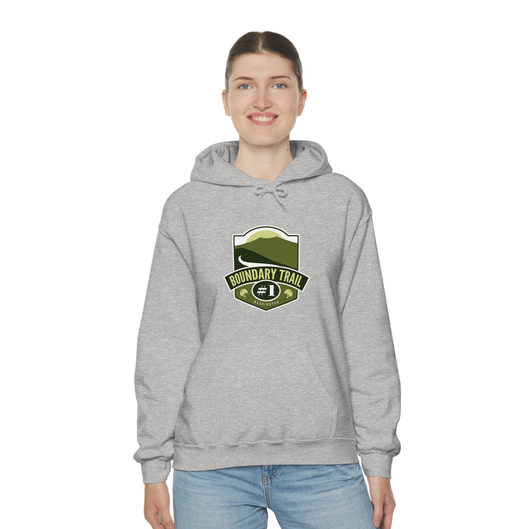 Boundary Trail #1 - Washington Unisex Heavy Blend Hooded Sweatshirt