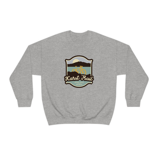 Karst Trail - Prairie Creek, Arkansas Unisex Heavy Blend Crewneck Sweatshirt