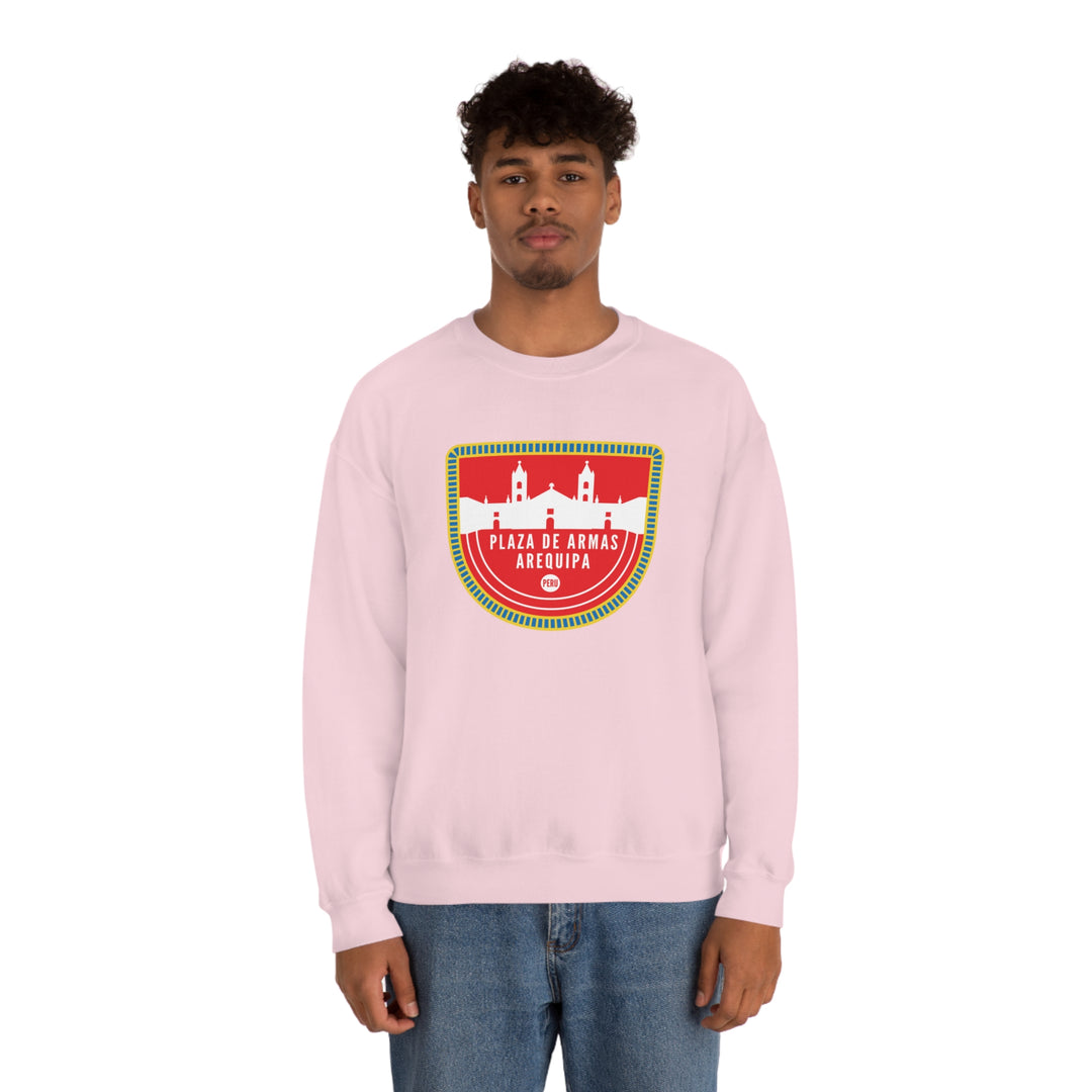 Plaza de Armas Arequipa - Peru Unisex Heavy Blend Crewneck Sweatshirt