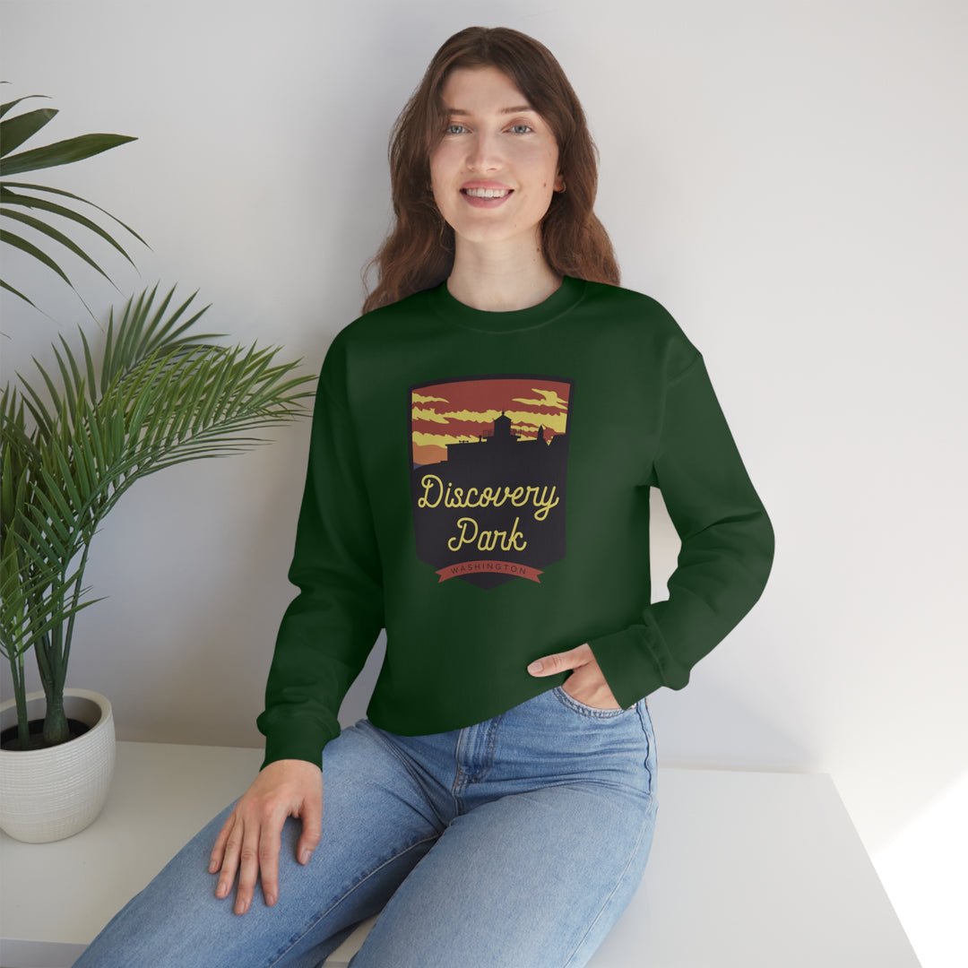 Discovery Park - Washington Unisex Heavy Blend Crewneck Sweatshirt