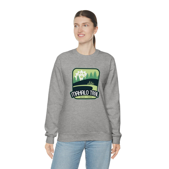 Mahalo Trail - Boise, Idaho Unisex Heavy Blend Crewneck Sweatshirt