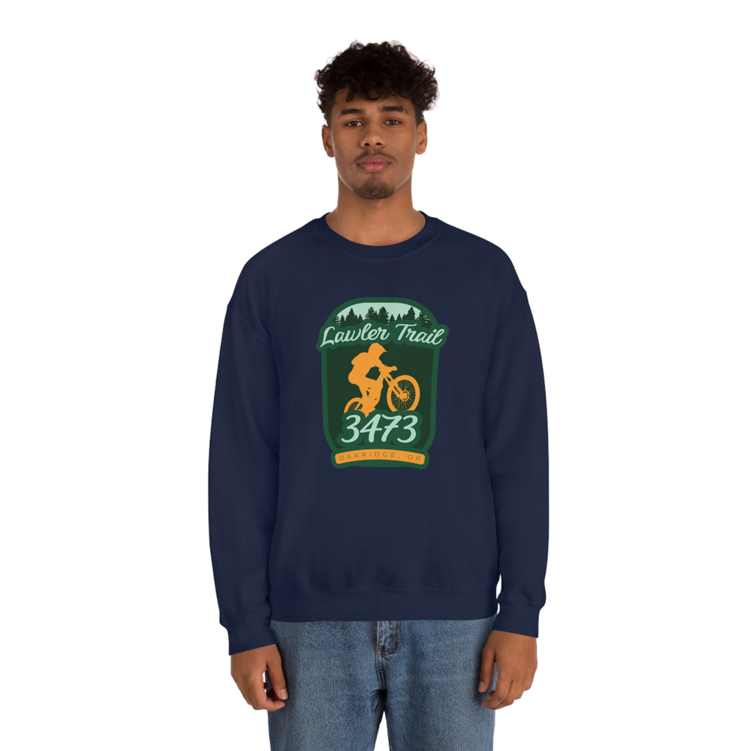 Lawler Trail #3473 - Oakridge, Oregon Unisex Heavy Blend Crewneck Sweatshirt