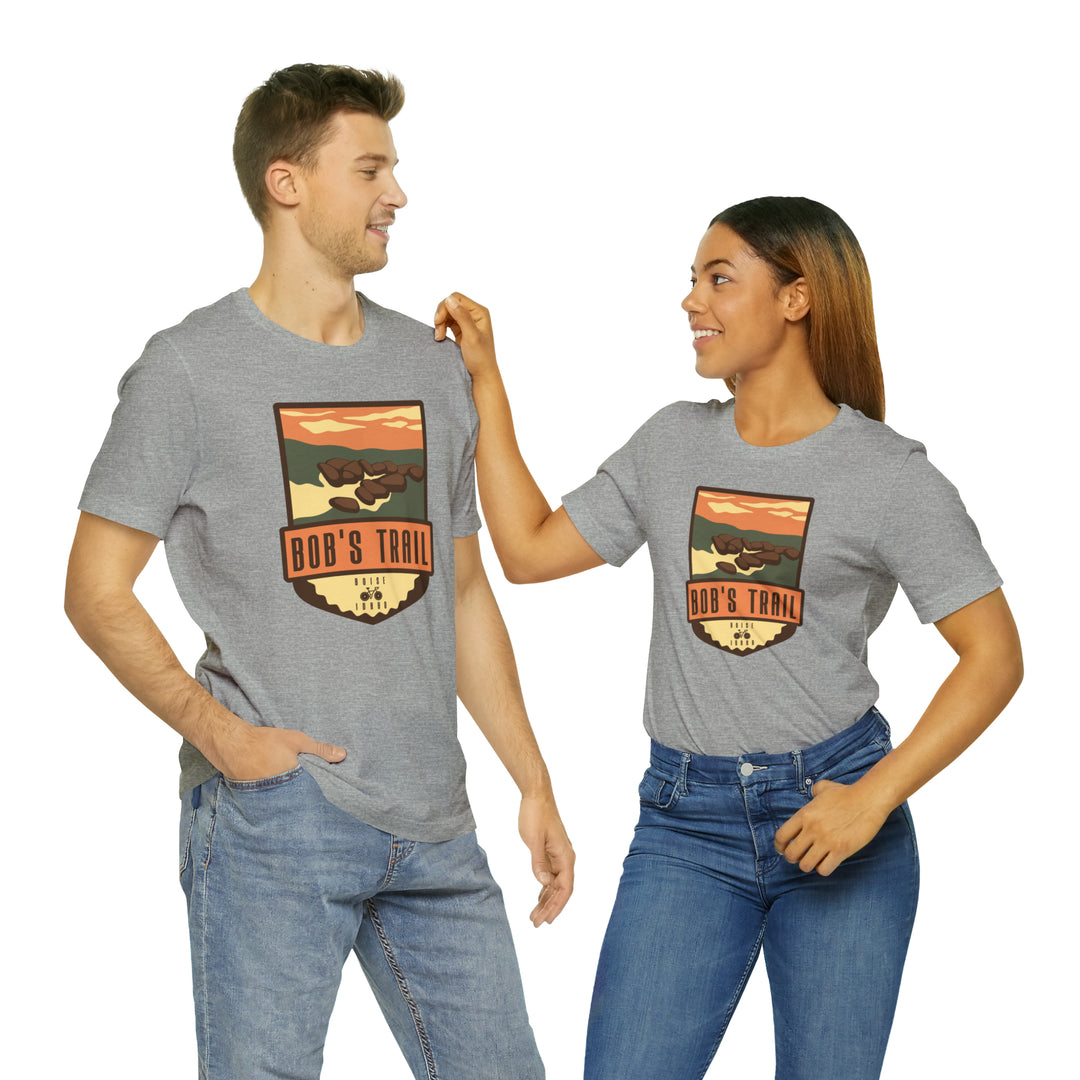 Bob's Trail - Boise, Idaho Unisex Tee Shirt