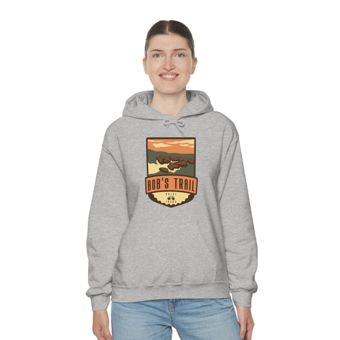 Bob's Trail - Boise, Idaho Unisex Heavy Blend Hooded Sweatshirt