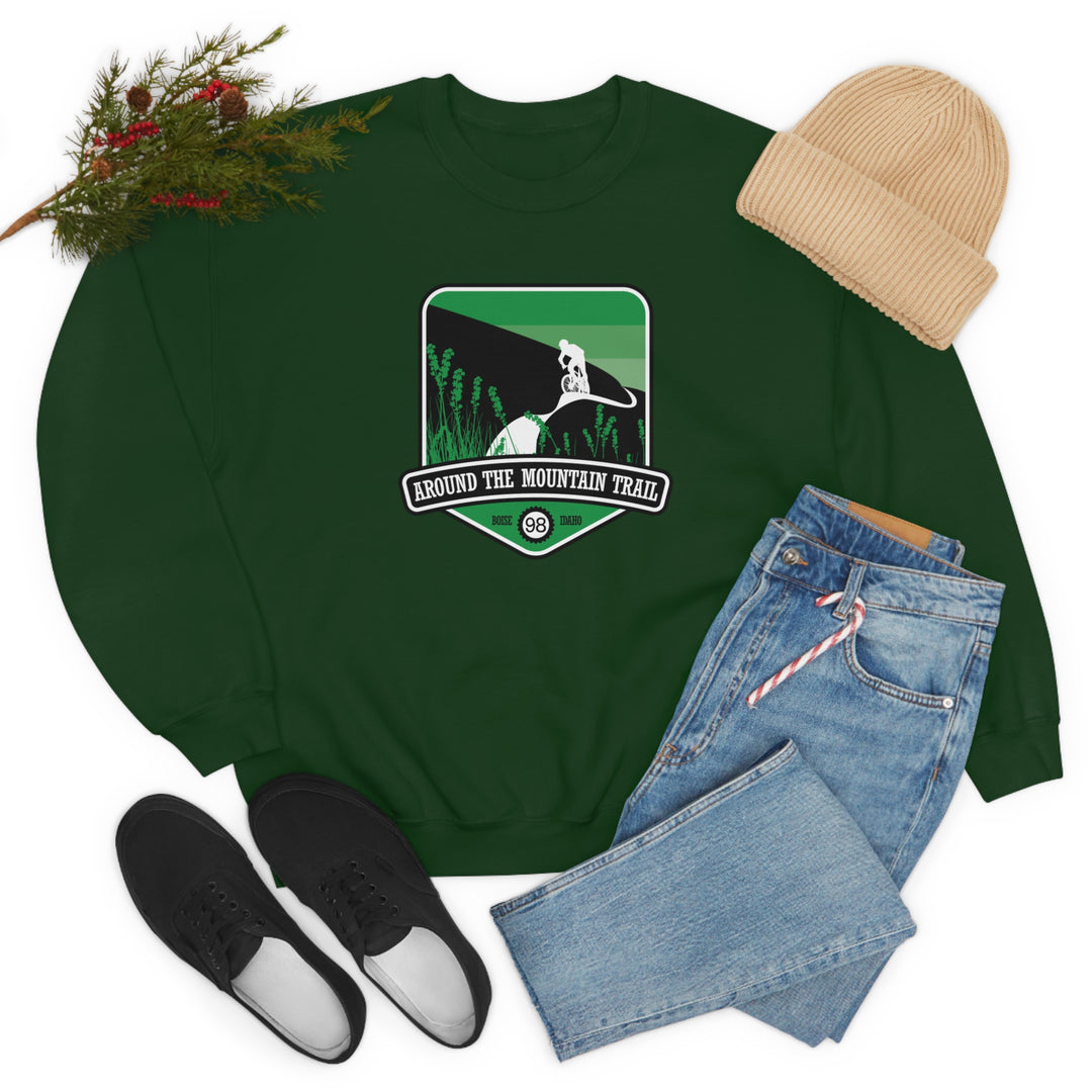 Around the Mountain Trail (98) - Boise, Idaho Unisex Heavy Blend Crewneck Sweatshirt