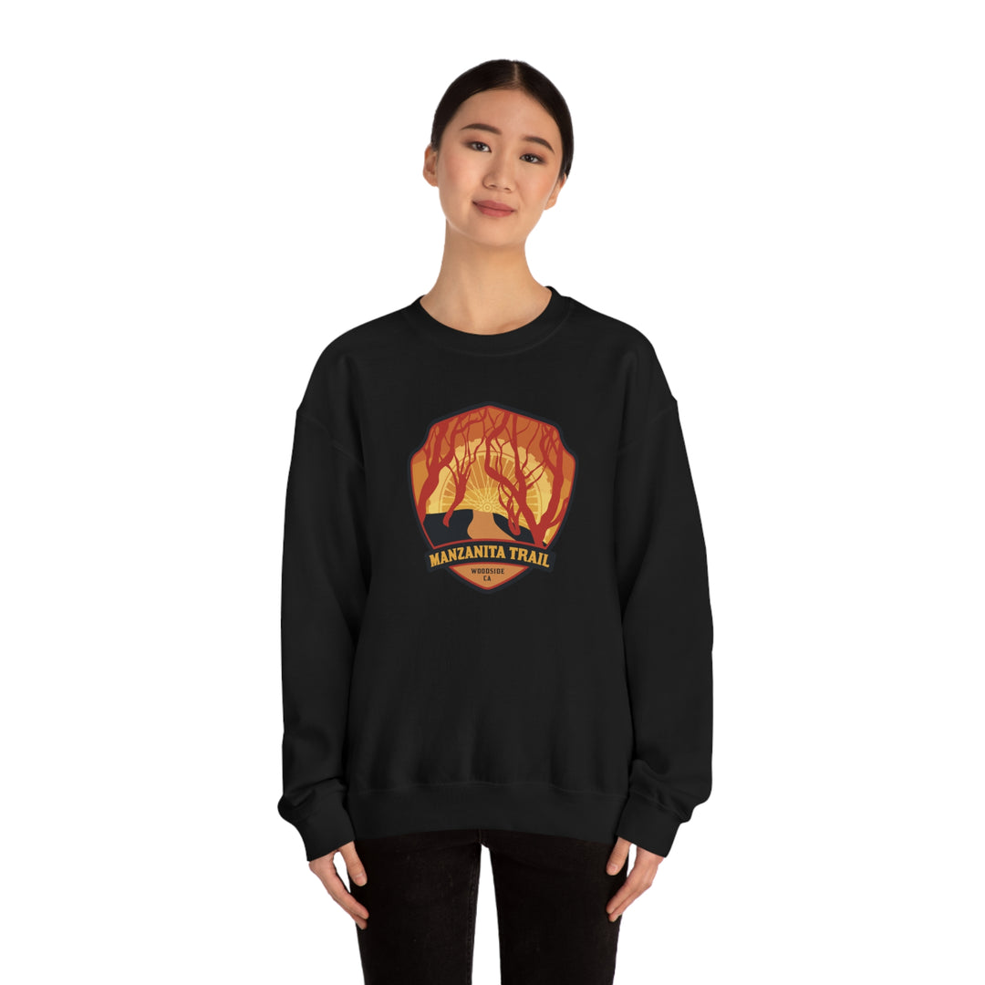 Manzanita Trail - Woodside, California Unisex Heavy Blend Crewneck Sweatshirt