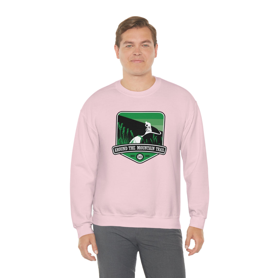 Around the Mountain Trail (98) - Boise, Idaho Unisex Heavy Blend Crewneck Sweatshirt