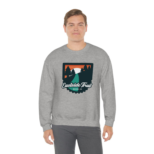 Eastside Trail - Boise, Idaho Unisex Heavy Blend Crewneck Sweatshirt