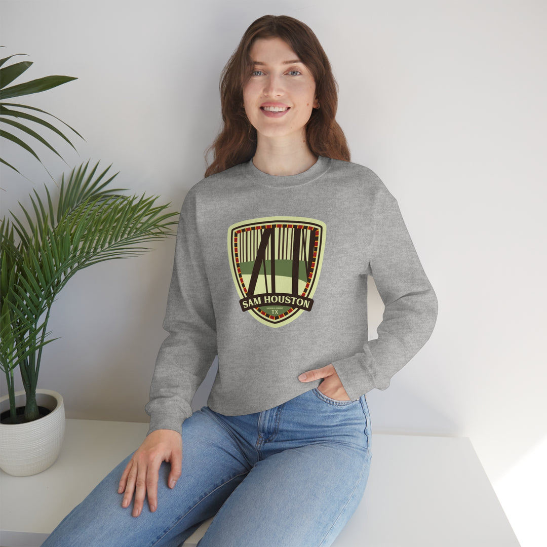 Sam Houston National Forest - Texas Unisex Heavy Blend Crewneck Sweatshirt