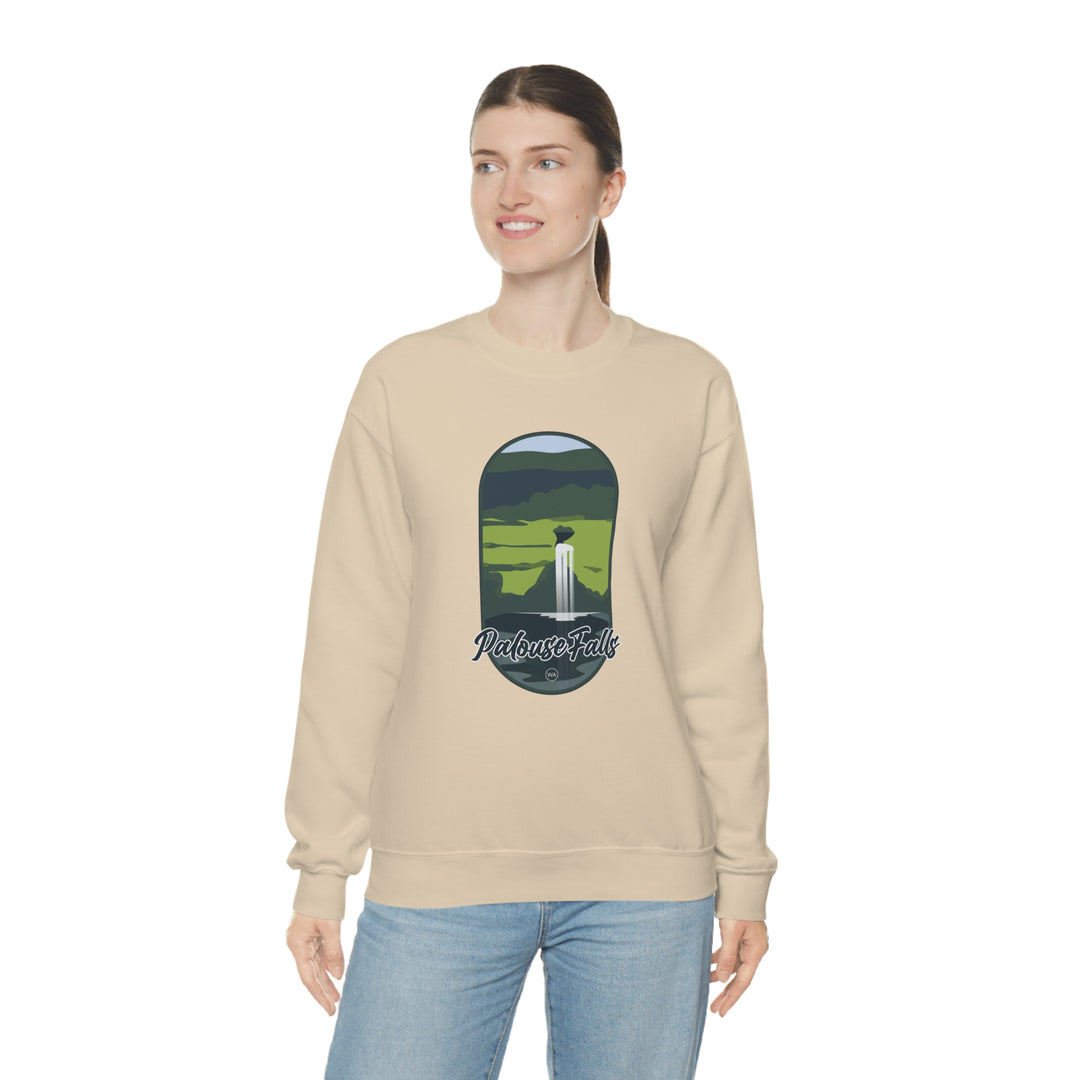 Palouse Falls - Washington Unisex Heavy Blend Crewneck Sweatshirt