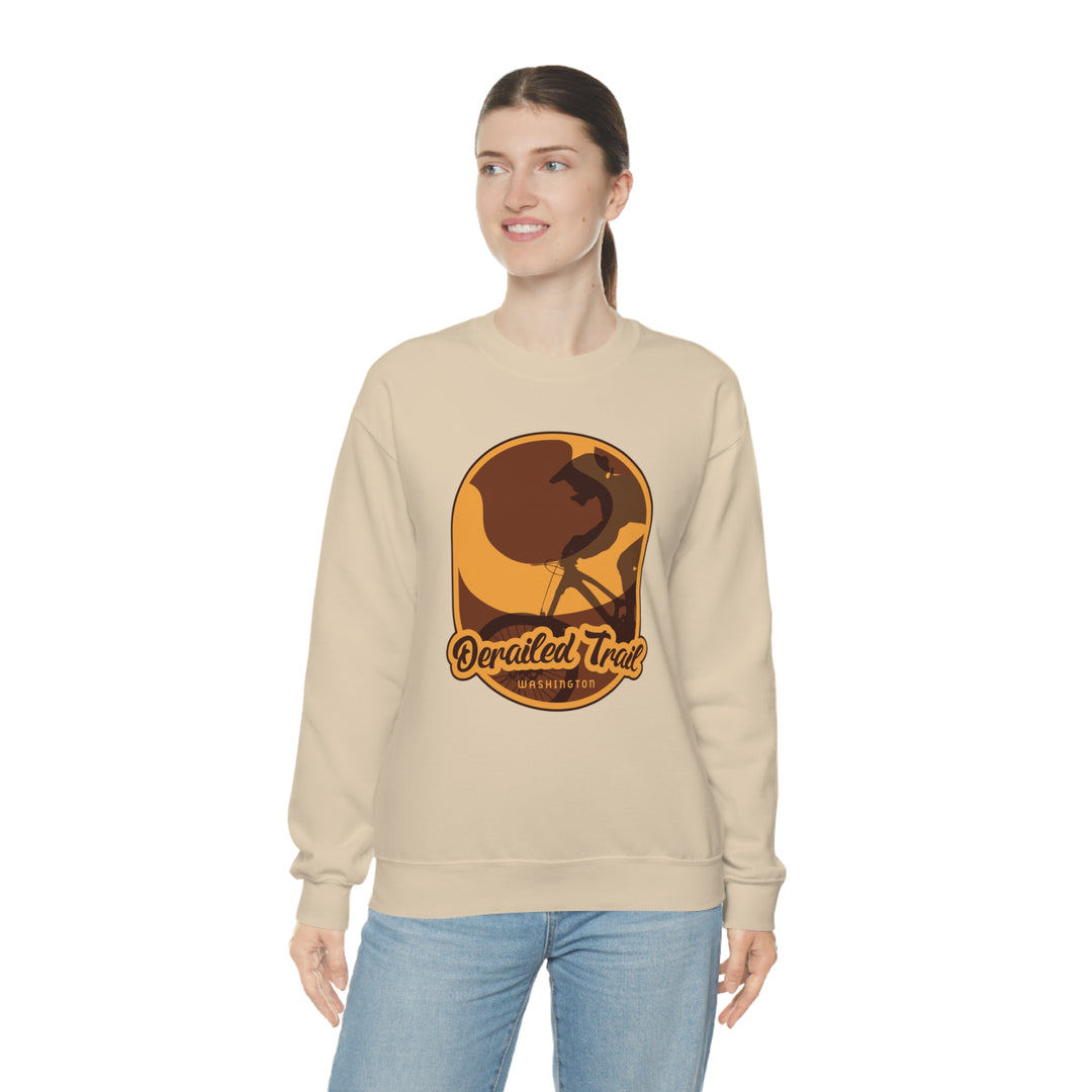 Derailed Trail - Washington Unisex Heavy Blend Crewneck Sweatshirt