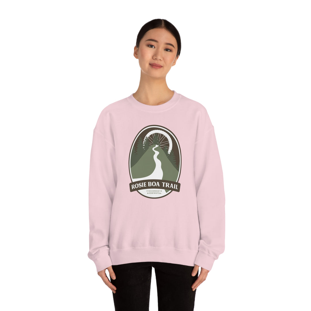 Rosie Boa Trail - Leavenworth, Washington Unisex Heavy Blend Crewneck Sweatshirt