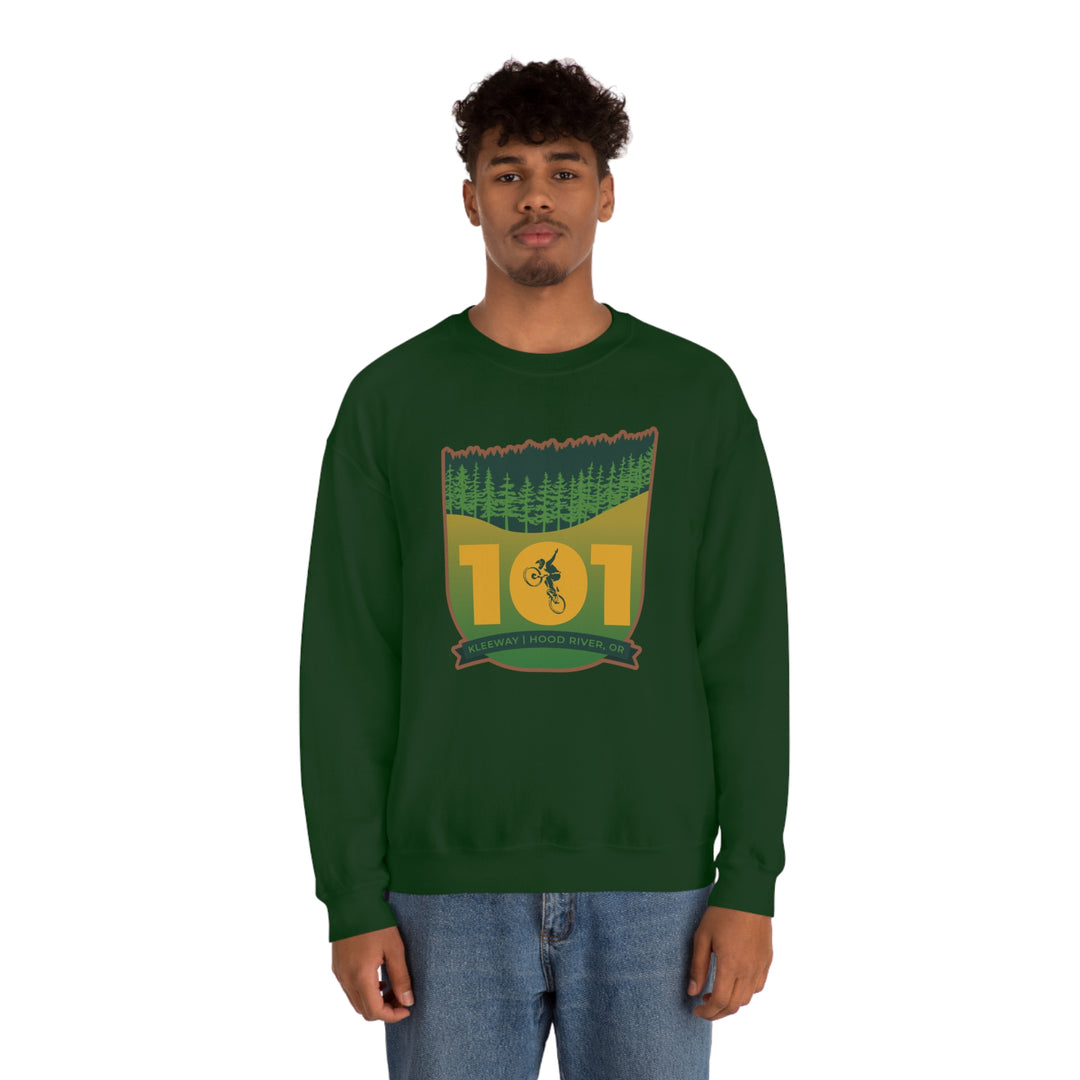 101 Kleeway - Hood River, Oregon Unisex Heavy Blend Crewneck Sweatshirt