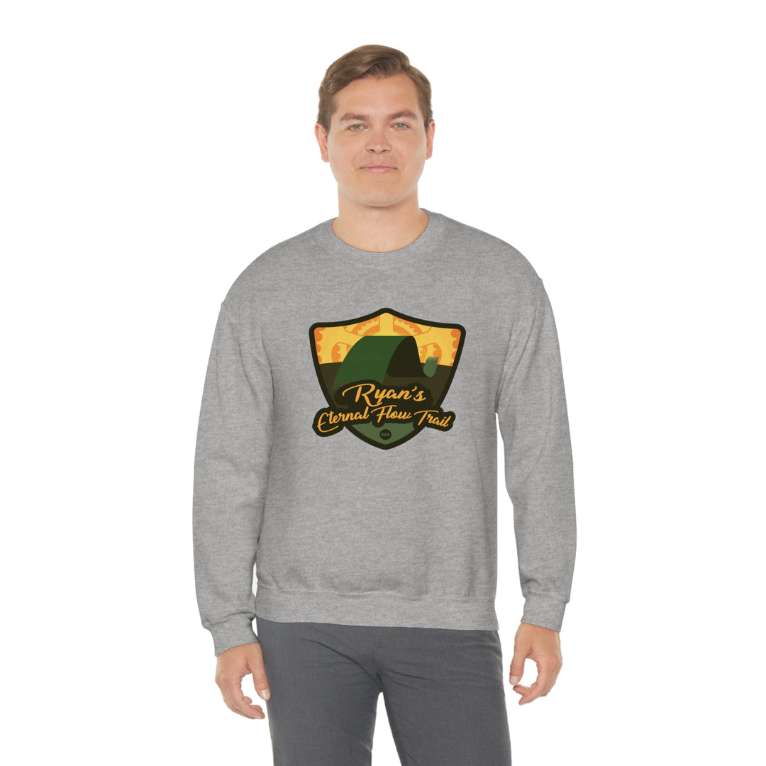 Ryan's Eternal Flow Trail - Washington Unisex Heavy Blend Crewneck Sweatshirt