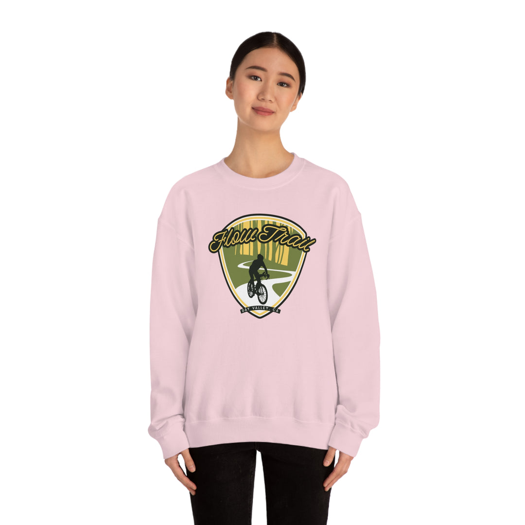 Flow Trail - Day Valley, CA Unisex Heavy Blend Crewneck Sweatshirt