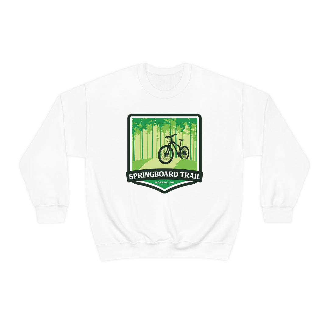 Springboard Trail - Monroe, Oregon Unisex Heavy Blend Crewneck Sweatshirt