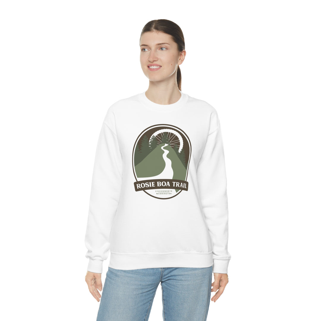 Rosie Boa Trail - Leavenworth, Washington Unisex Heavy Blend Crewneck Sweatshirt