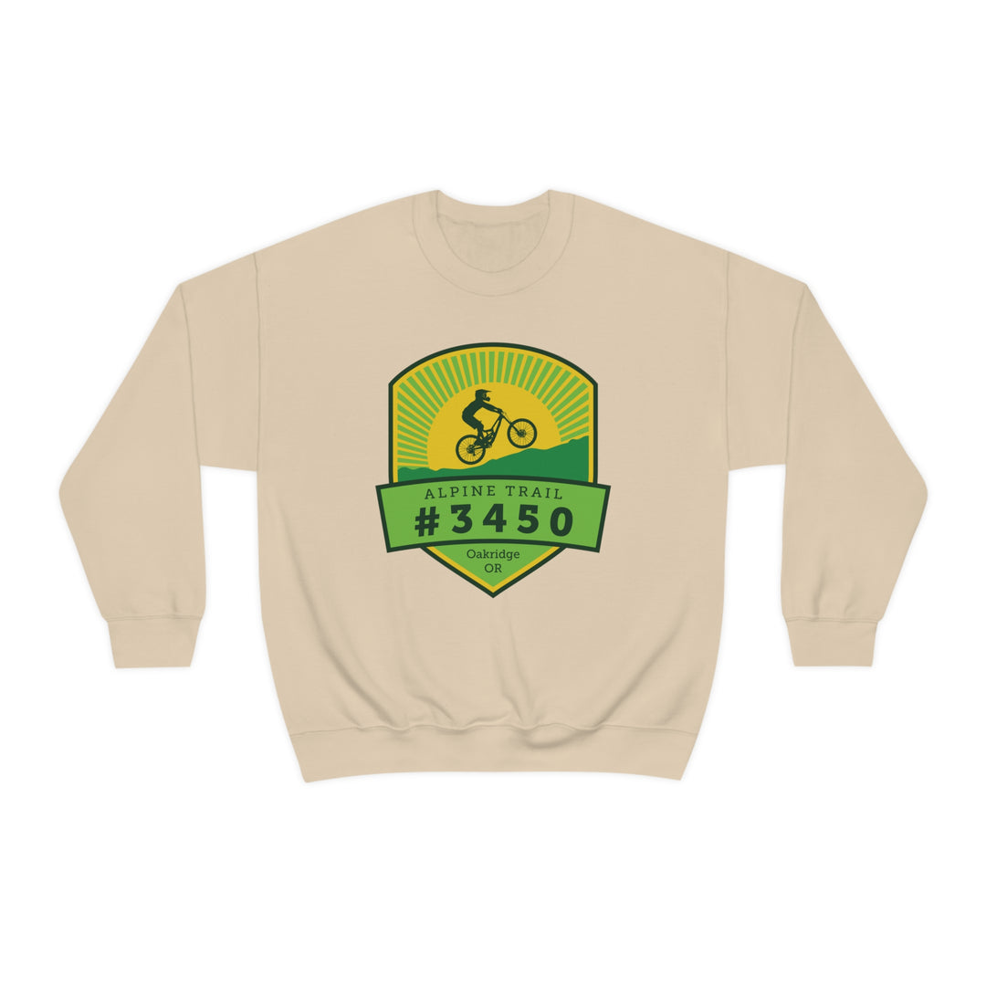 Alpine Trail #3450 - Oakridge, Oregon Unisex Heavy Blend Crewneck Sweatshirt