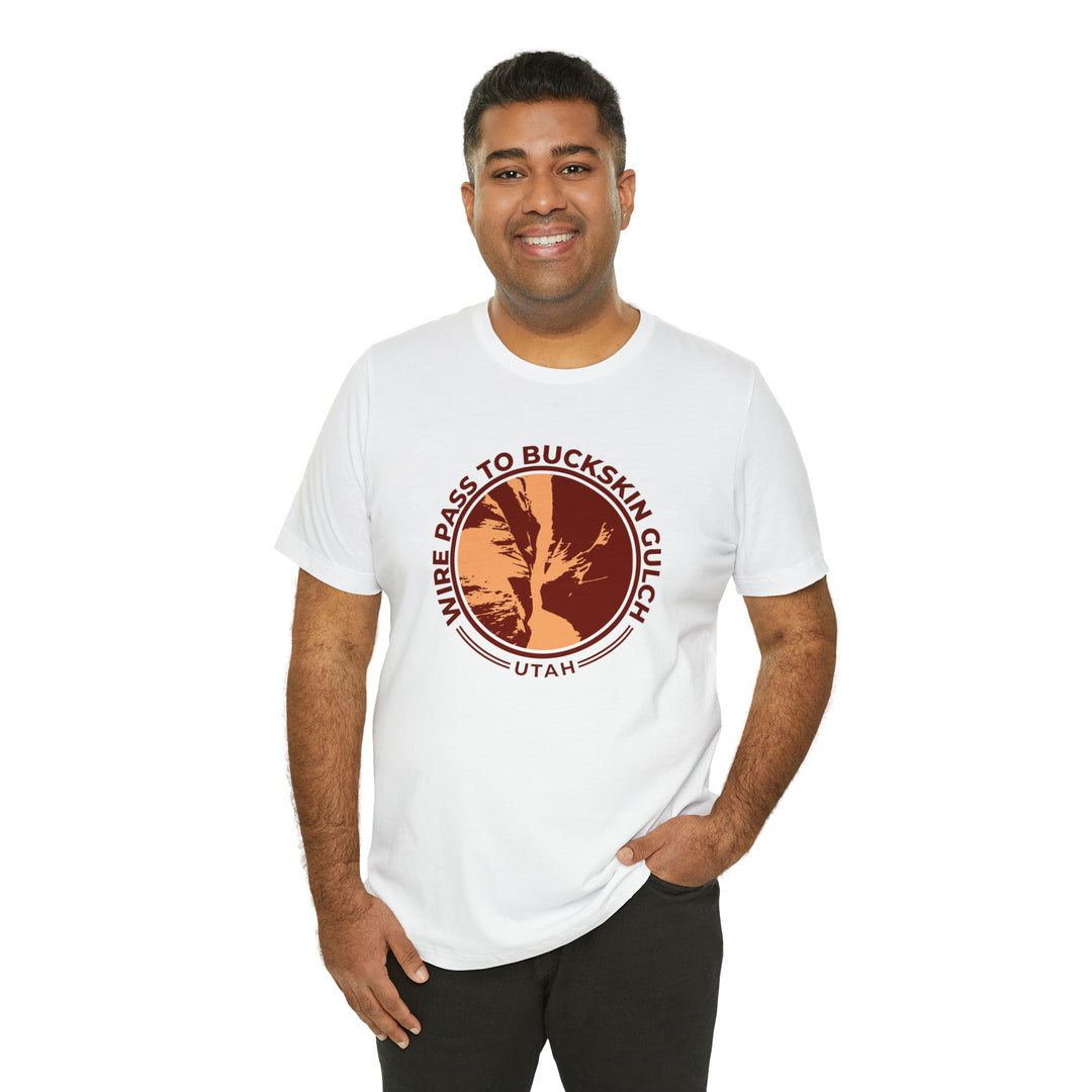 Wire Pass to Buckskin Gulch Short-Sleeve Unisex T-Shirt hiker gift - Utah