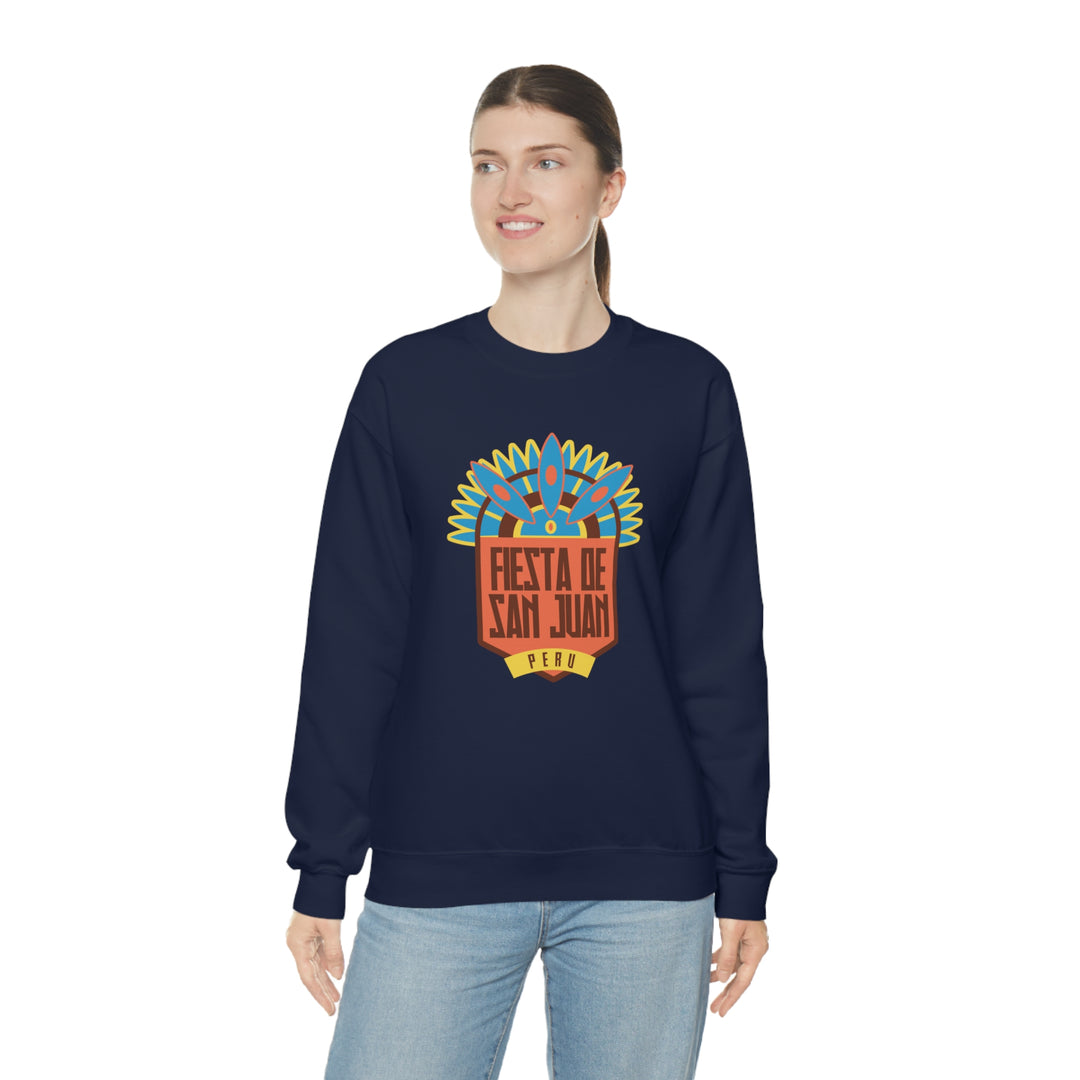 Fiesta de San Juan - Peru Unisex Heavy Blend Crewneck Sweatshirt