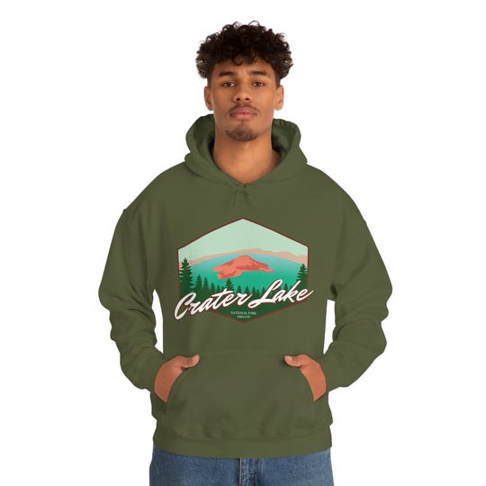 Crater Lake National Park Unisex Heavy Blend Hoodie Sweatshirt Oregon hiker gift