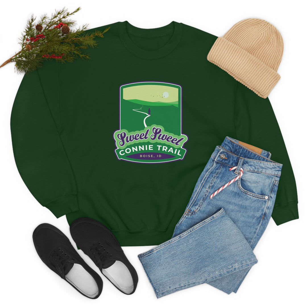 Sweet Sweet Connie Trail - Boise, Idaho Unisex Heavy Blend Crewneck Sweatshirt