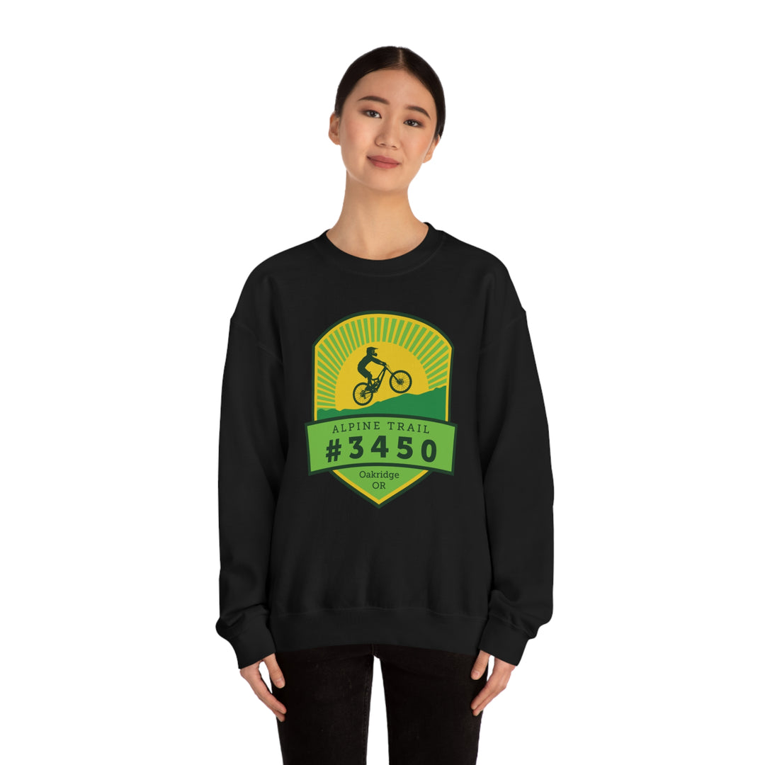 Alpine Trail #3450 - Oakridge, Oregon Unisex Heavy Blend Crewneck Sweatshirt