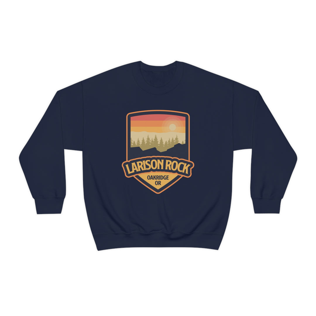 Larison Rock - Oakridge, Oregon Unisex Heavy Blend Crewneck Sweatshirt